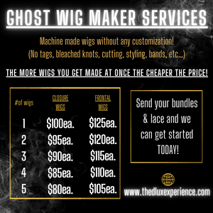 Ghost Wig Making